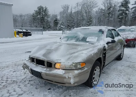 2003 Buick Century Custom из США, поврежденный, VIN 2G4WS52J431140466